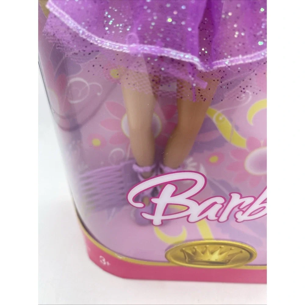 2007 Barbie Princess Ballerina with tiara, purple, Mattel,‎ M0131